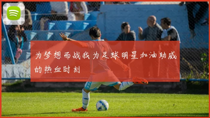 为梦想而战我为足球明星加油助威的热血时刻